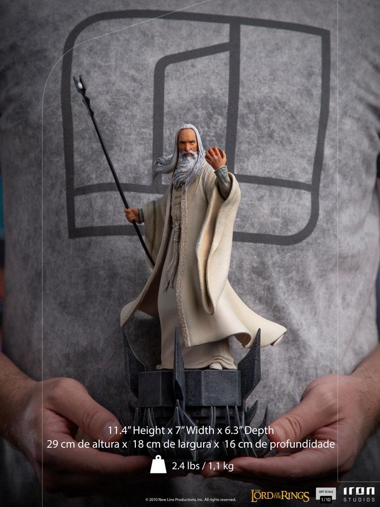 El Señor de los Anillos Estatua 1/10 BDS Art Scale Saruman 29