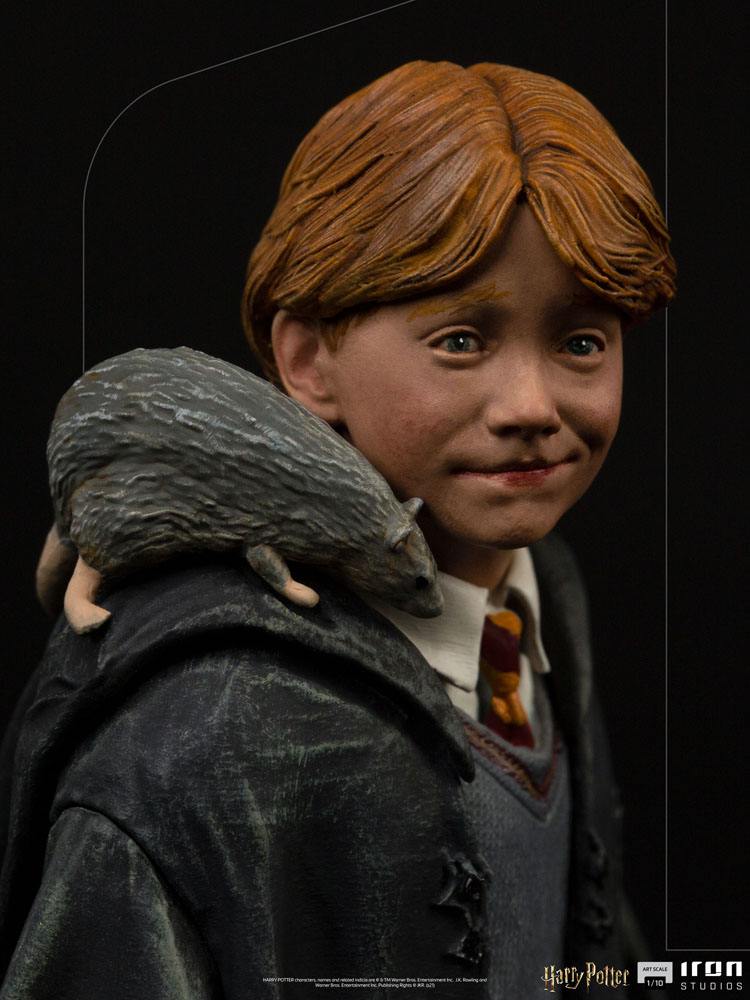 Harry Potter Estatua Art Scale 1/10 Ron Weasley 17 cm