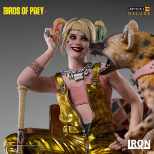 Birds of Prey Estatua 1/10 Deluxe Art Scale Harley Quinn & Bruce 13 cm