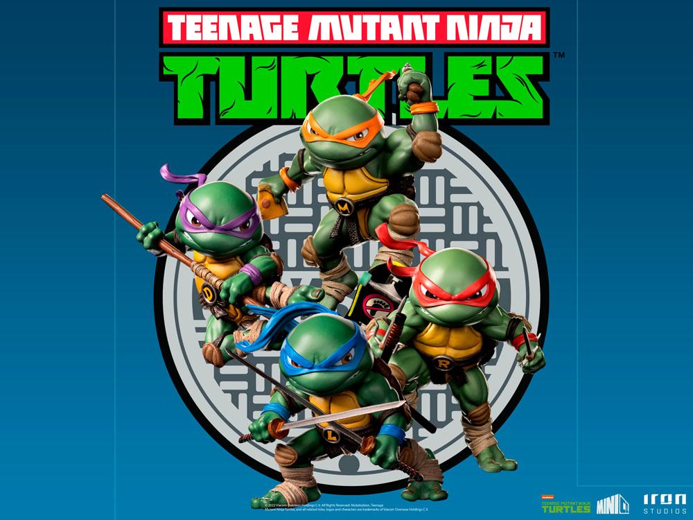 Tortugas Ninja Pack Minifiguras Mini Co. PVC