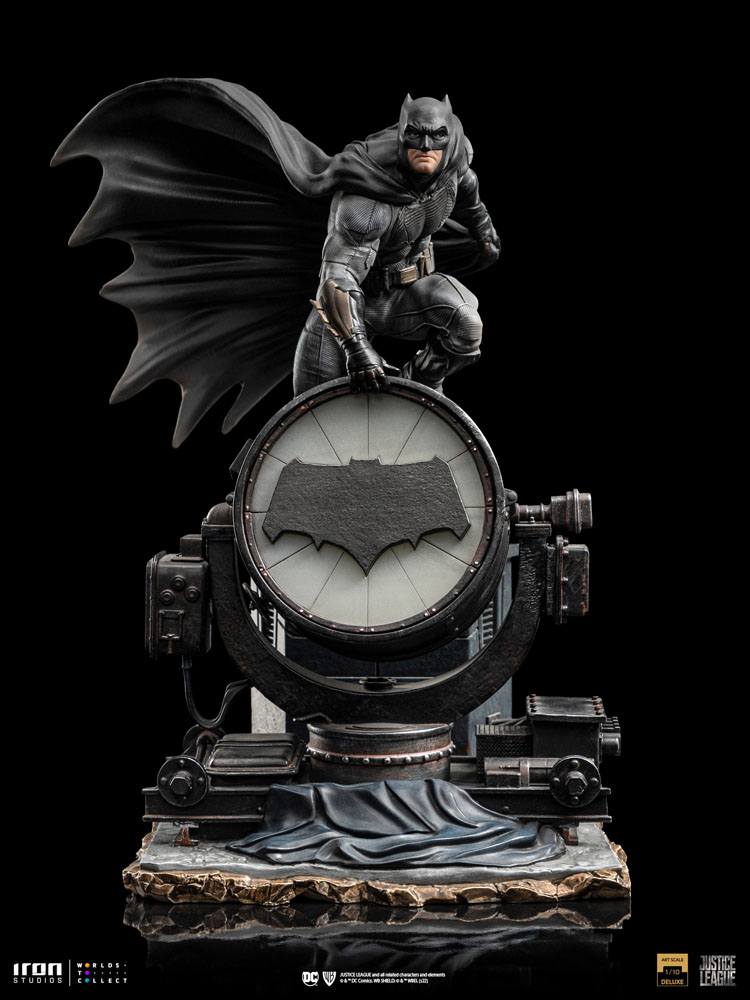 Zack Snyder's Justice League Estatua 1/10 Deluxe Art Scale Batman on Batsignal 28 cm