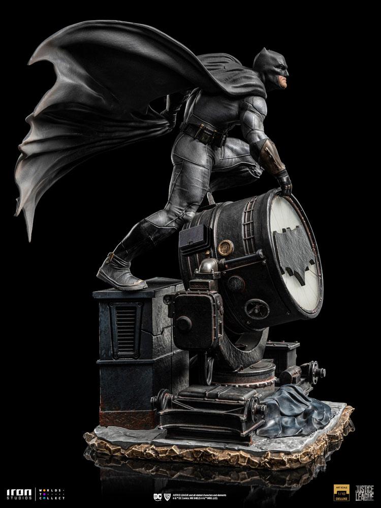 Zack Snyder's Justice League Estatua 1/10 Deluxe Art Scale Batman on Batsignal 28 cm