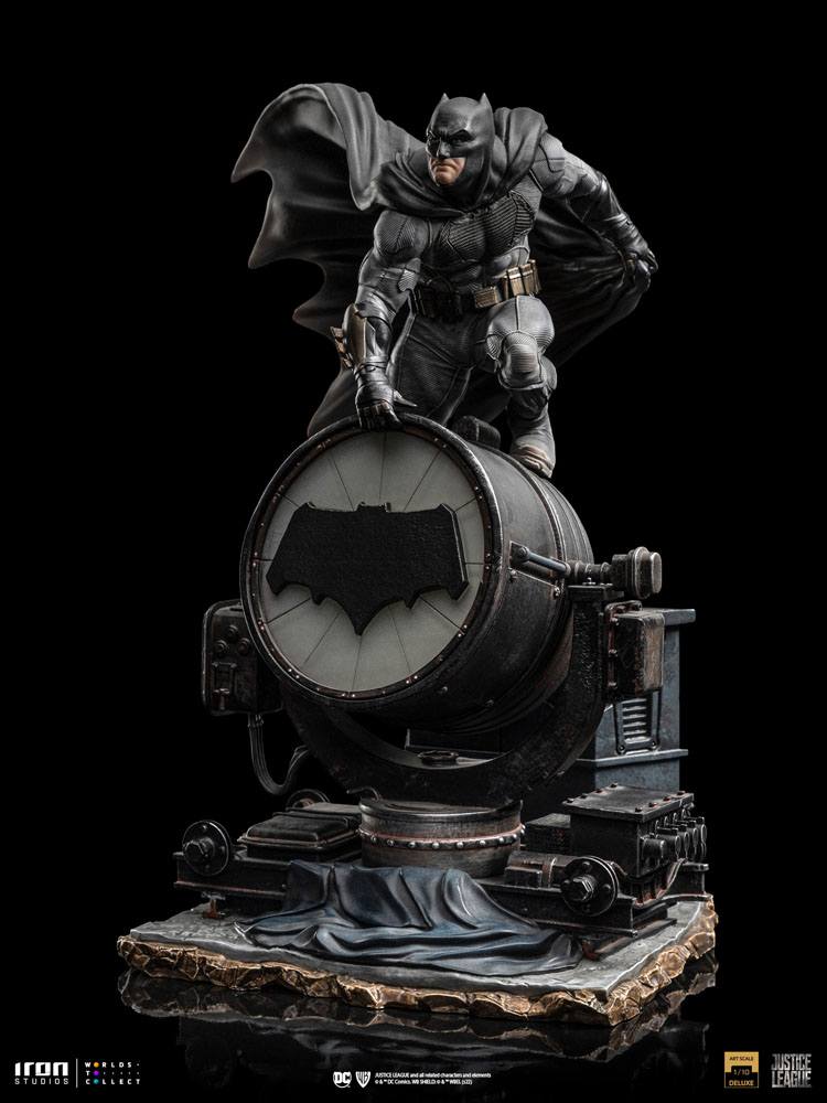 Zack Snyder's Justice League Estatua 1/10 Deluxe Art Scale Batman on Batsignal 28 cm