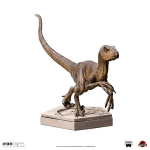 Jurassic World Icons Estatua Velociraptor B 9 cm