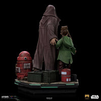 Star Wars: Obi-Wan Kenobi Estatua Deluxe Art Scale 1/10 Obi-Wan & Young Leia 20 cm