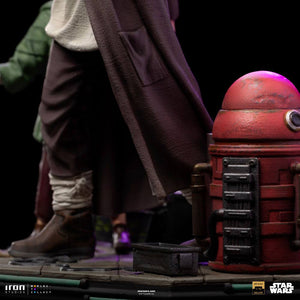 Star Wars: Obi-Wan Kenobi Estatua Deluxe Art Scale 1/10 Obi-Wan & Young Leia 20 cm