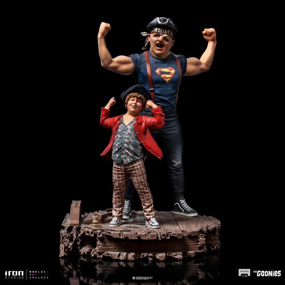 Iron Studios The Goonies Estatua Art Scale 1/10 Sloth and Chunk 23 cm