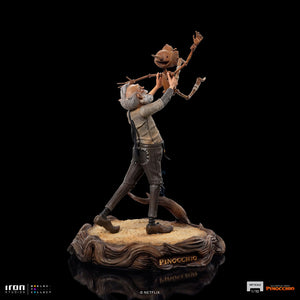 Iron Studios Pinocchio Estatua Art Scale 1/10 Gepeto & Pinocchio 23 cm