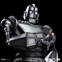 Iron Studios El Gigante De Hierro Estatua 1/20 Demi Art Scale Iron Giant & Hogarth Hughes 60 cm