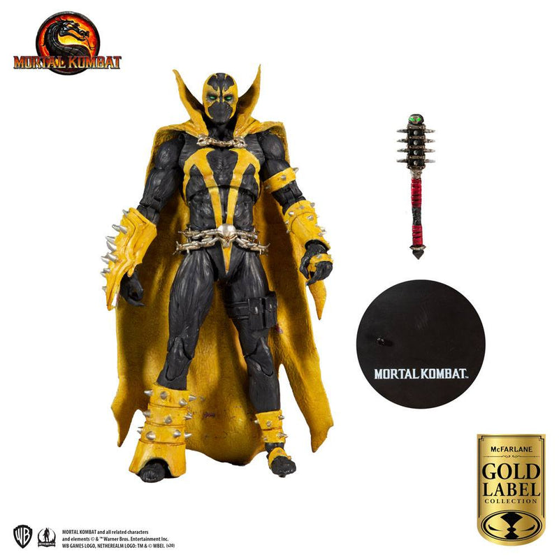 Mortal Kombat Figura Spawn (Curse of Apocalypse) (Gold Label Series) 18 cm