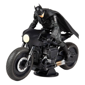 DC Multiverse Vehículo Batcycle The Batman (Movie)