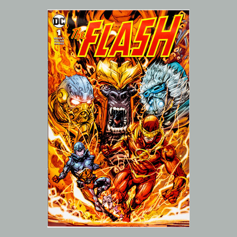 McFarlane DC Direct Figura & Cómic Captain Cold Variant (Gold Label) (The Flash) 18 cm