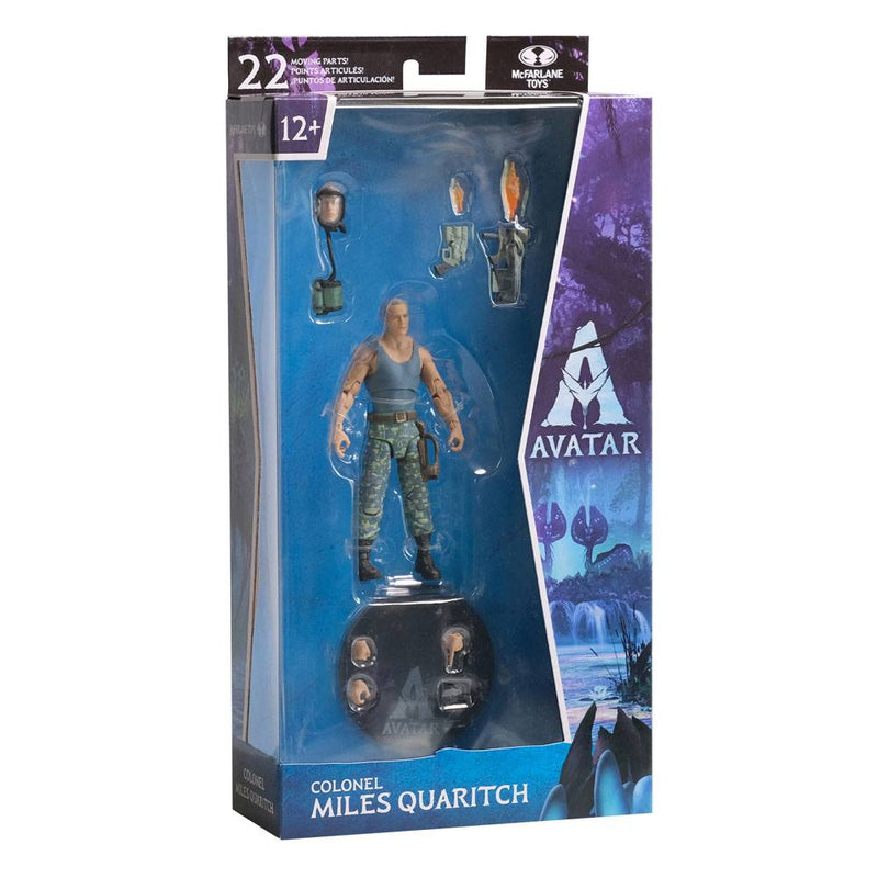 Avatar Figura Colonel Miles Quaritch 18 cm
