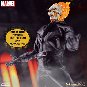 Ghost Rider Figura & Vehículo con luz y sonido 1/12 Ghost Rider & Hell Cycle