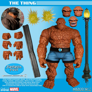 Marvel Figuras 1/12 Fantastic Four Deluxe Steel Box Set 16 cm