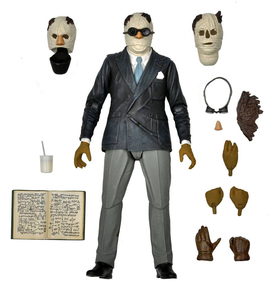 Universal Monsters Figura Ultimate The Invisible Man 18 cm