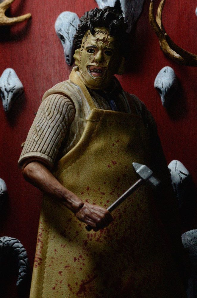 La Matanza de Texas Figura Retro 40th Anniversary Ultimate Leatherface 18 cm