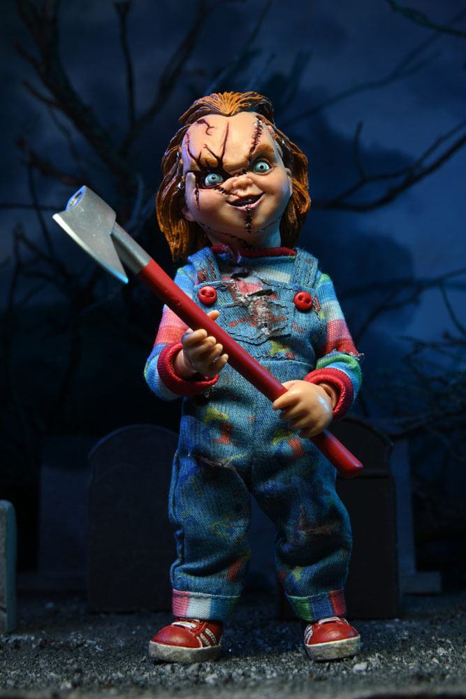 La novia de Chucky Pack de 2 Figuras Clothed Chucky & Tiffany 14 cm