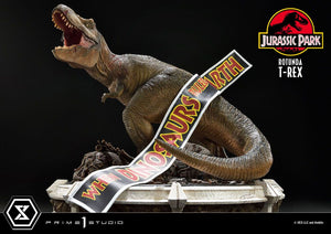 Jurassic Park Estatua 1/6 Rotunda T-Rex 37 cm