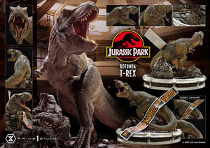 Jurassic Park Estatua 1/6 Rotunda T-Rex 37 cm