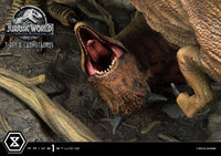 Jurassic World: Fallen Kingdom Estatua 1/15 T-Rex & Carnotaurus 90 cm