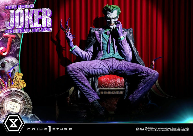 DC Comics Estatua 1/3 The Joker Concept Design by Jorge Jimenez 53 cm