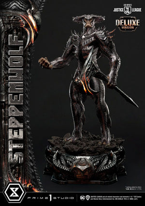 Zack Snyder's Justice League Estatua Museum Masterline 1/3 Steppenwolf Deluxe Bonus Version 102 cm