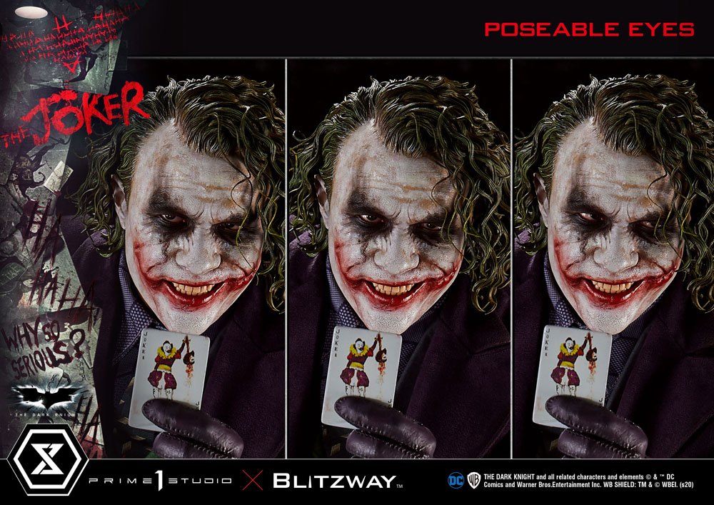 The Dark Knight Estatua 1/3 The Joker Bonus Version 72 cm – Toys And Roll