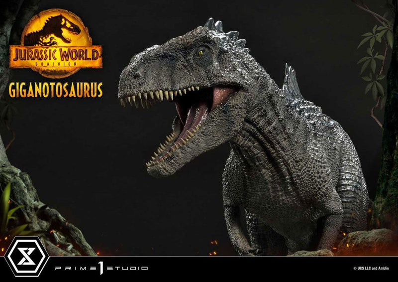 Jurassic World Dominion Estatua Prime Collectibles 1/10 Giganotosaurus Toy Version 22 cm