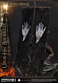 El Señor de los Anillos Estatua 1/4 Uruk-Hai Berserker 93 cm