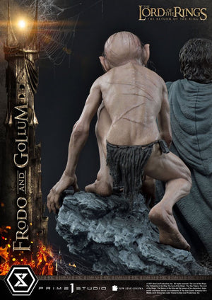 El Señor de los Anillos Estatua 1/4 Frodo & Gollum Bonus Version 46 cm