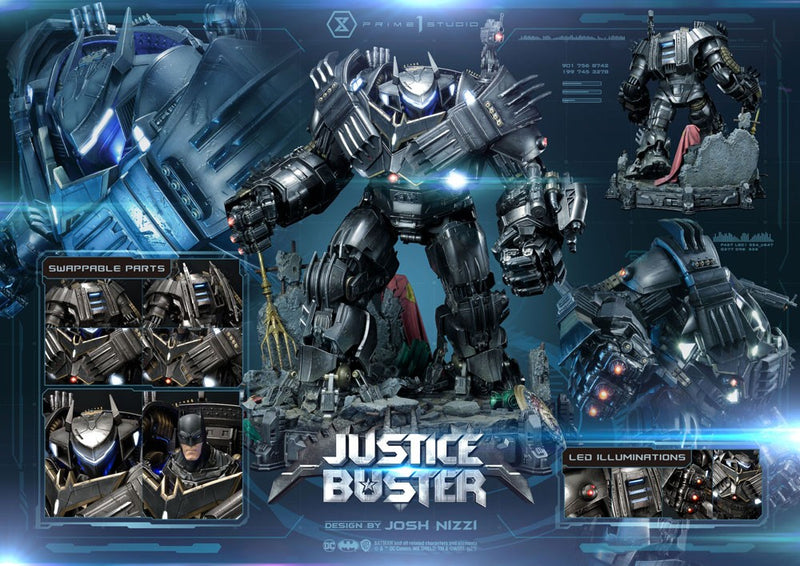 DC Comics Estatua Justice Buster by Josh Nizzi 88 cm