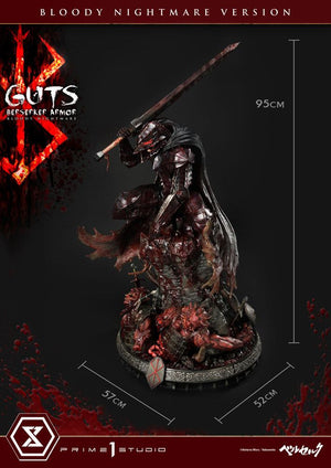 Berserk Estatua 1/4 Guts Berserker Bloody Nightmare Version 95 cm