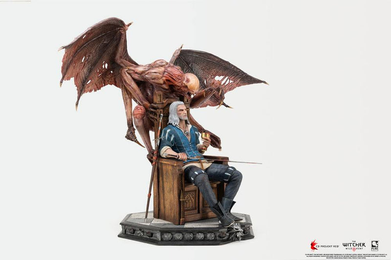 The Witcher 3: Wild Hunt - Blood and Wine Estatua Deluxe 1/4 Geralt 60 cm