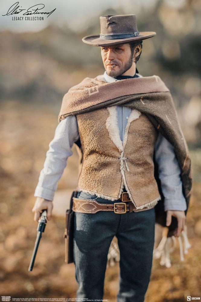 El bueno, el feo y el malo Figura 1/6 Clint Eastwood Legacy Collection The Man With No Name 30 cm