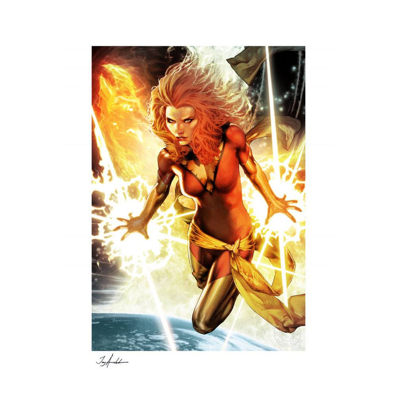 Marvel Litografia Dark Phoenix 46 x 61 cm - Enmarcado