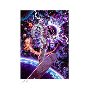 Marvel Comics Litografia Heralds of Galactus 46 x 56 cm - enmarcado