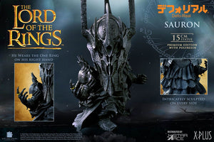 El Señor de los Anillos Figura Defo-Real Series Sauron Premium Edition 15 cm