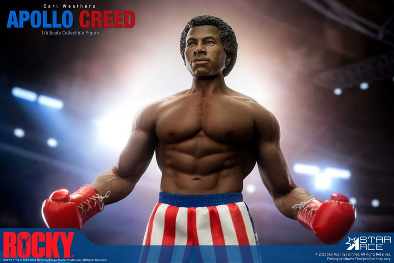 Star Ace Rocky Figura 1/6 Apollo Creed Standard Version 36 cm