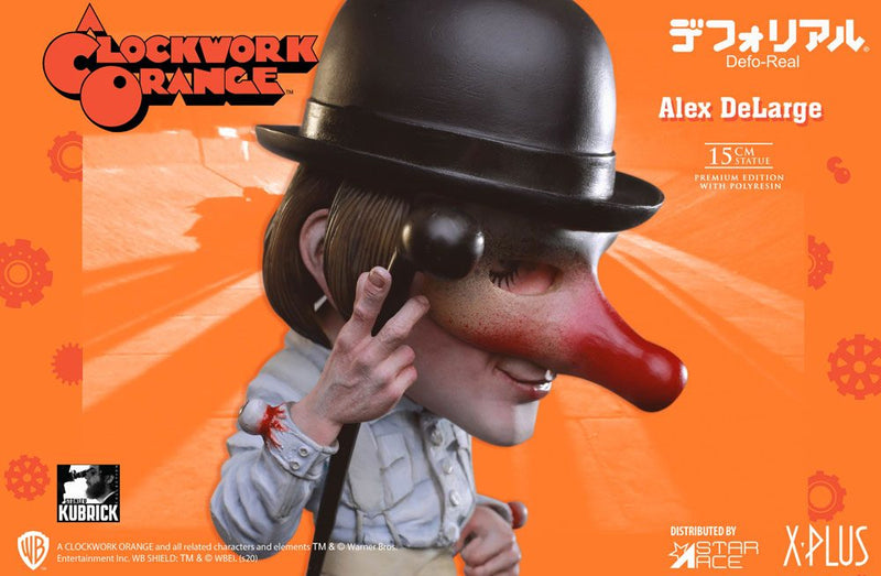 La Naranja Mecánica Figura Defo-Real Series Alex DeLarge 15 cm