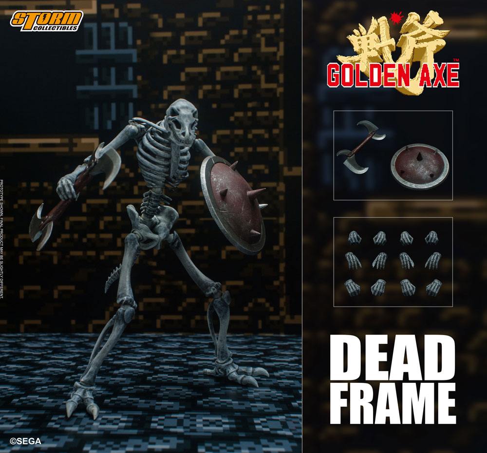 Golden Axe Pack de 2 Figuras 1/12 Dead Frame 18 cm