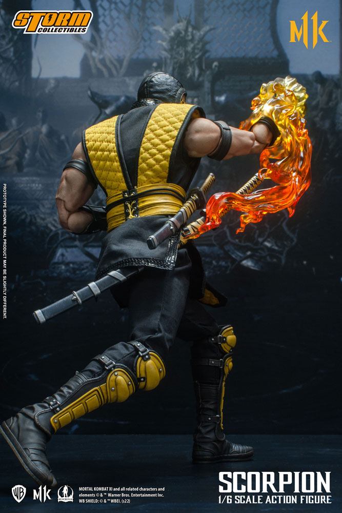 Mortal Kombat 11 Figura 1/6 Scorpion 32 cm