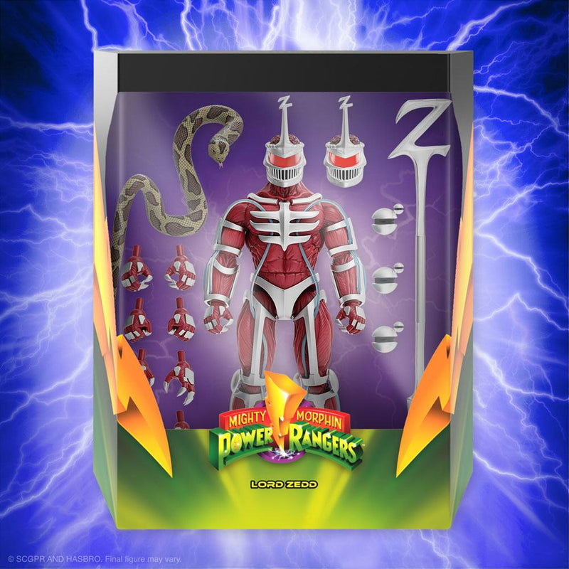 Mighty Morphin Power Rangers Galácticos Figura Ultimates Lord Zedd 18 cm