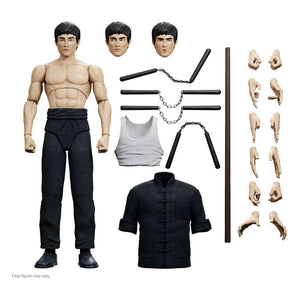 Bruce Lee Figura Ultimates Bruce The Warrior 18 cm