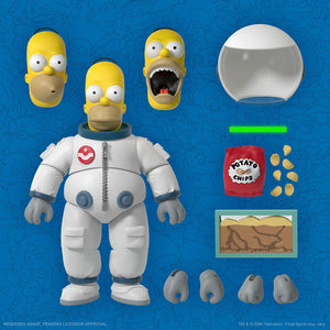 Los Simpson Figura Ultimates Deep Space Homer 18 cm