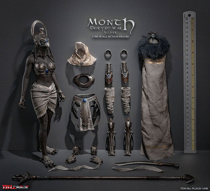 Month Deity of War Figura 1/6 Silver Edition 30 cm