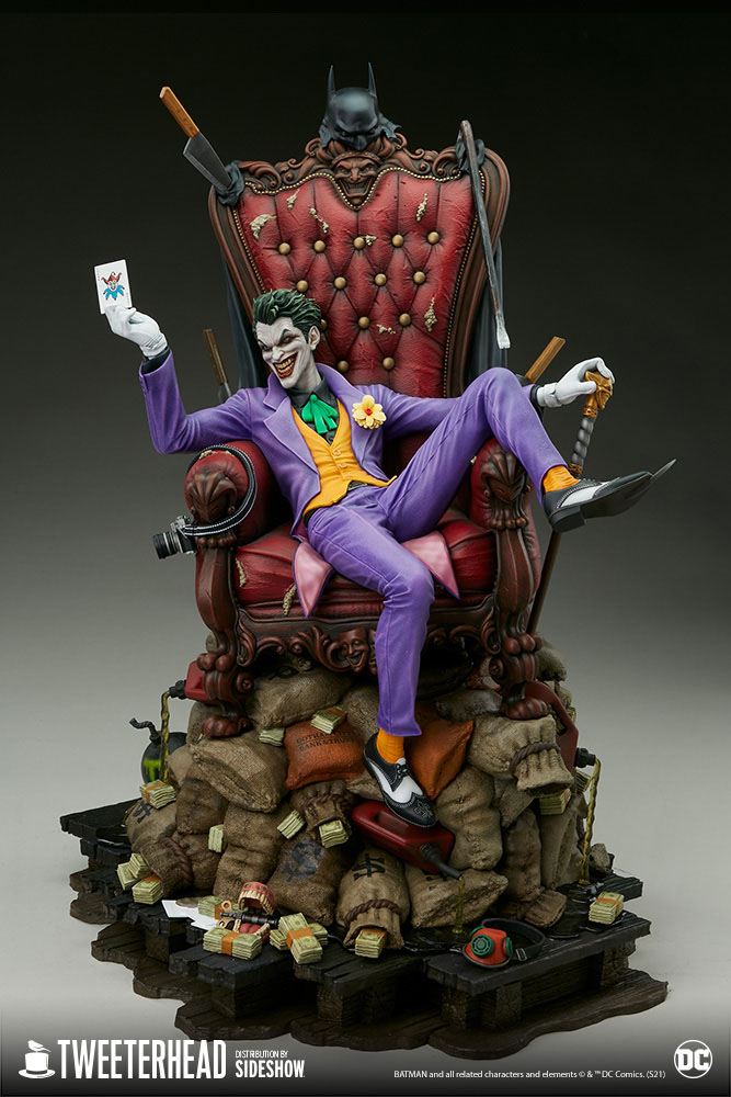 DC Comics Estatua The Joker (Deluxe) 52 cm
