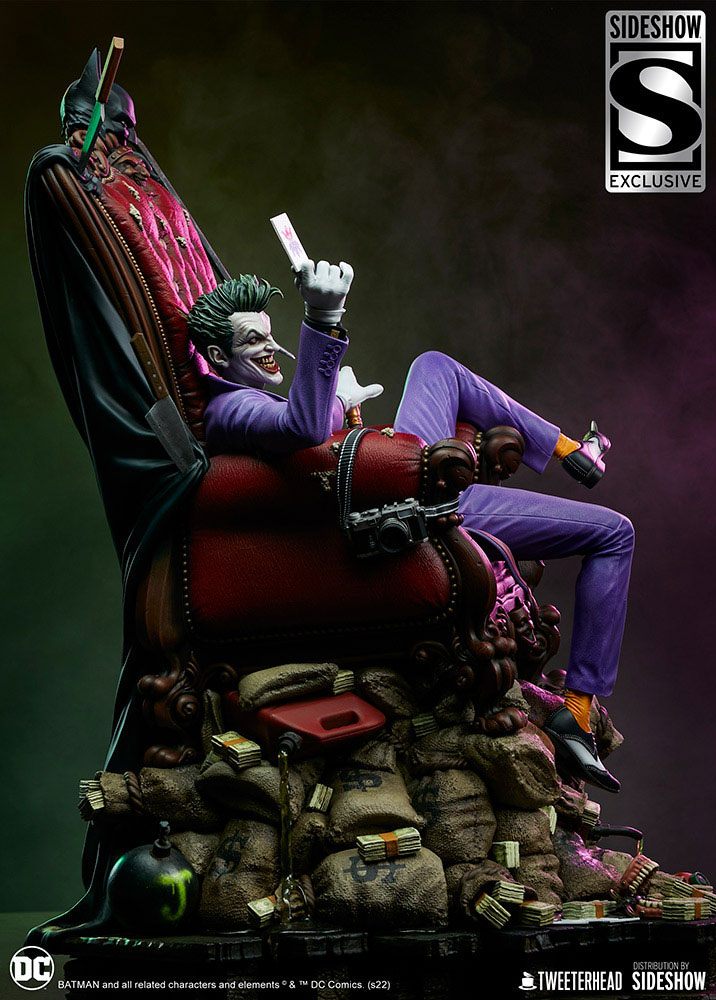 DC Comics Estatua 1/4 The Joker 66 cm