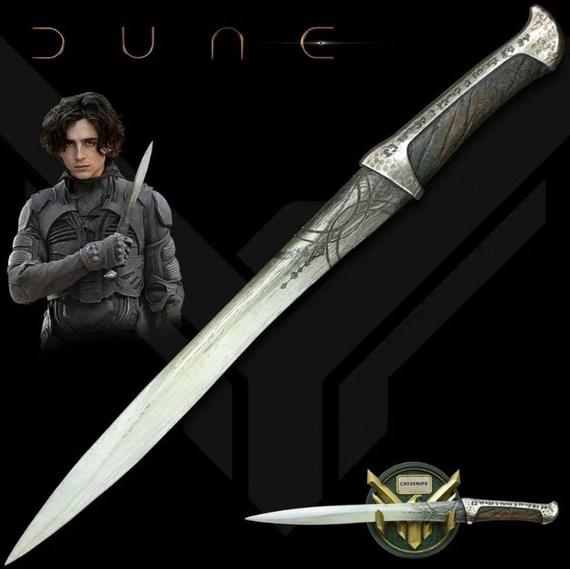 Dune Réplica 1/1 Cuchillo Crysknife de Paul Atreides 48 cm