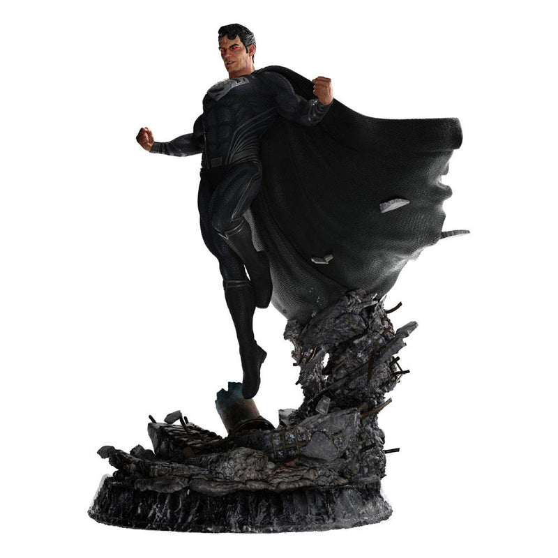 La Liga de la Justicia de Zack Snyder Estatua 1/4 Superman Black Suit 65 cm